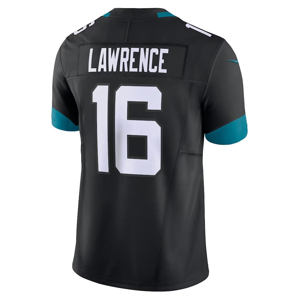 Cooneas J.Jaguars #16 Trevor Lawrence Black Vapor F.U.S.E. Limited Stitched Jerseys