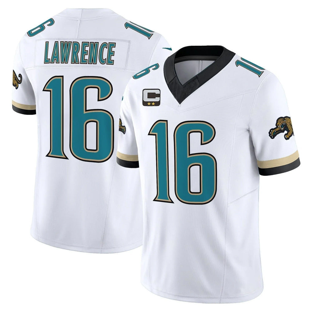 Cooneas J.Jaguars #16 Trevor Lawrence Player White Prowler Throwback Vapor F.U.S.E. Limited Home Game Stitched Jerseys