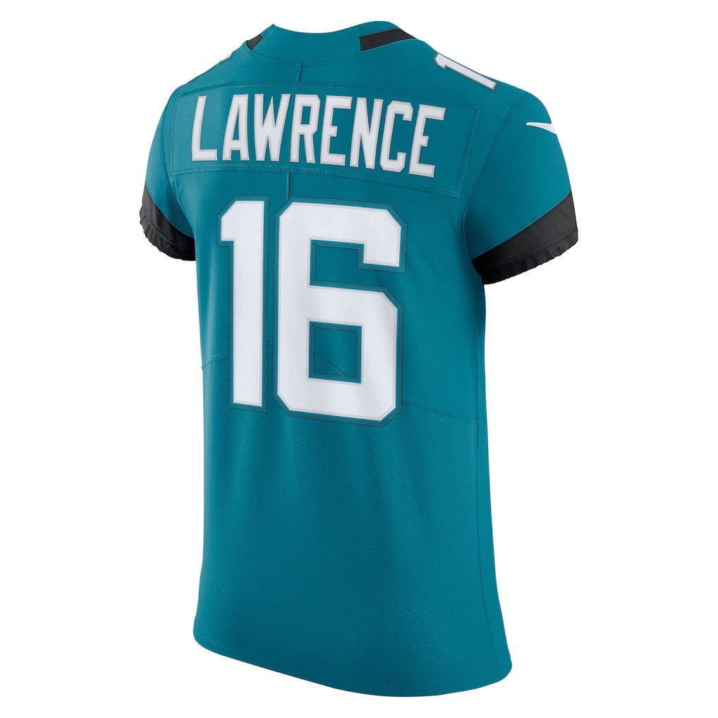 Cooneas J.Jaguars #16 Trevor Lawrence Teal Vapor Elite Stitched Jerseys