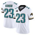 Cooneas J.Jaguars #23 Foyesade Oluokun Player White Prowler Throwback Vapor F.U.S.E. Limited Home Game Stitched Jerseys