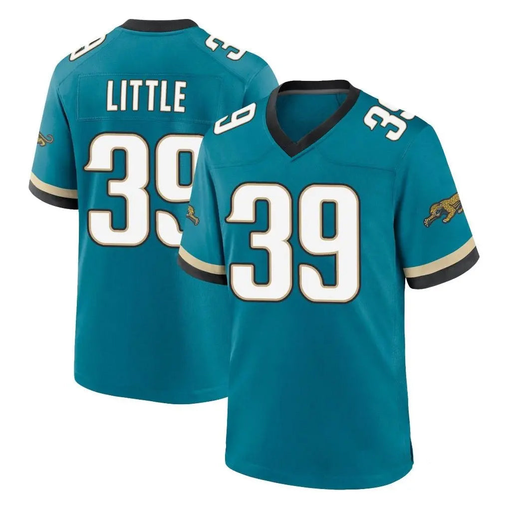 Cooneas J.Jaguars #39 Cam Little Player Teal Prowler Throwback Limited Home Game Stitched Jerseys