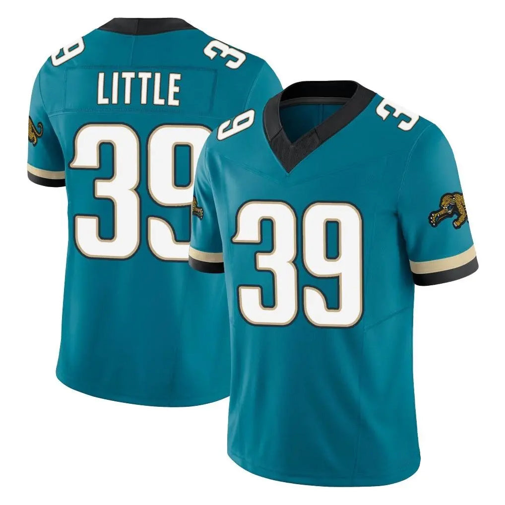 Cooneas J.Jaguars #39 Cam Little Player Teal Prowler Throwback Vapor F.U.S.E. Limited Home Game Stitched Jerseys