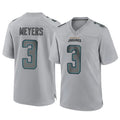 Cooneas J.Jaguars #3 Jakobi Meyers Player Gray Atmosphere Fashion Home Game Stitched Jerseys