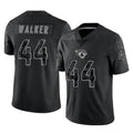 Cooneas J.Jaguars #44 Travon Walker Player Black Reflective Limited Game Stitched Jerseys
