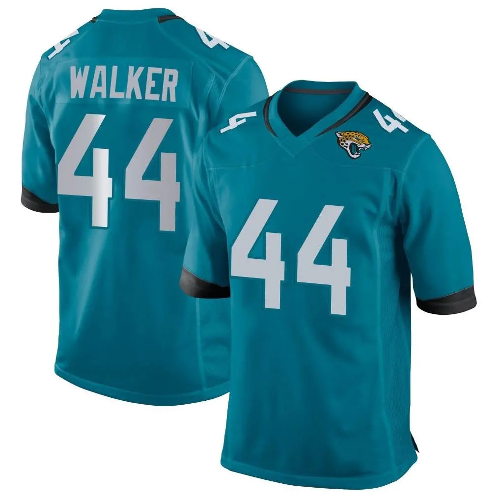 Cooneas J.Jaguars #44 Travon Walker Player Teal Home Game Stitched Jerseys