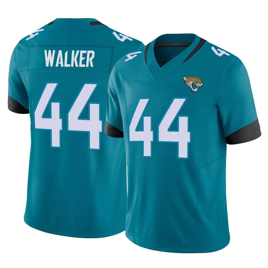 Cooneas J.Jaguars #44 Travon Walker Player Teal Vapor F.U.S.E. Limited Home Game Stitched Jerseys