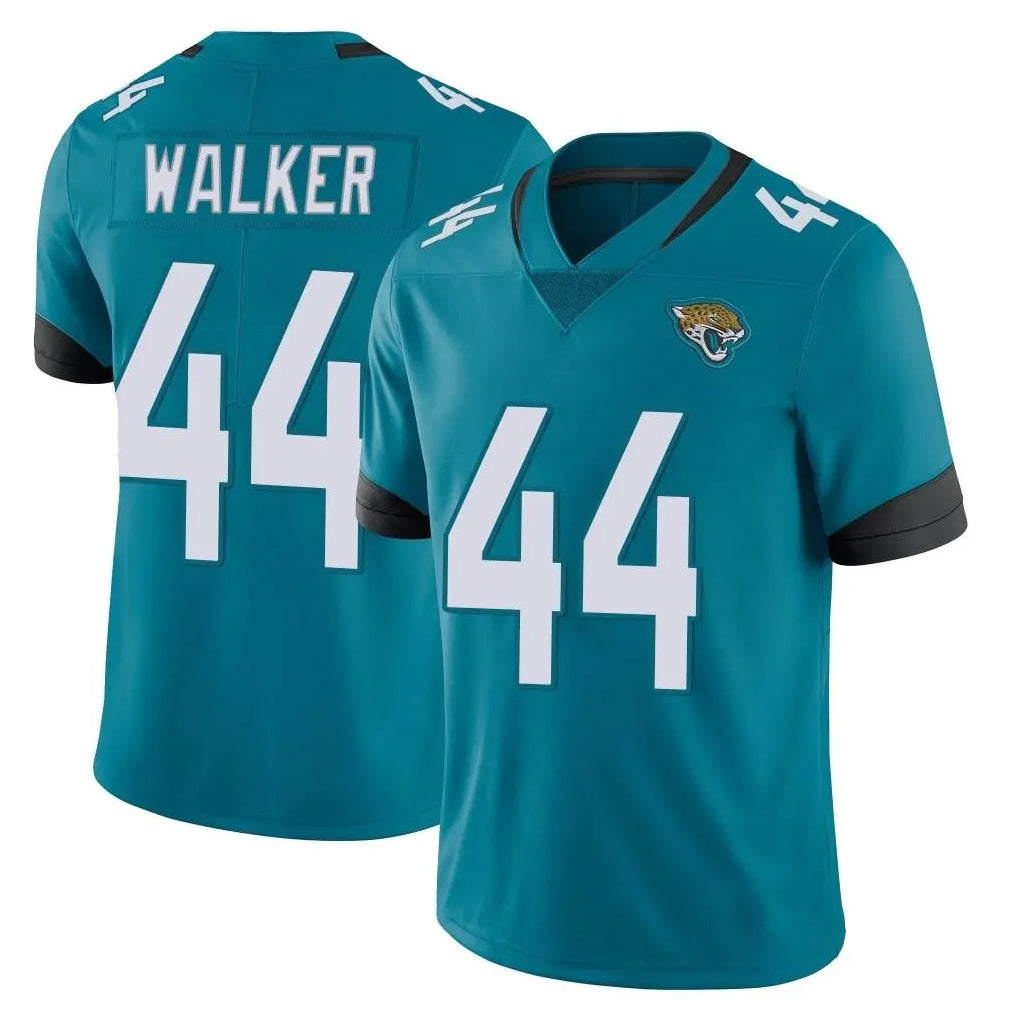 Cooneas J.Jaguars #44 Travon Walker Player Teal Vapor Untouchable Limited Home Game Stitched Jerseys