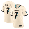 Cooneas J.Jaguars #7 Brian Thomas Jr. Natural 2026 Rivalries Collection Game Stitched Jerseys