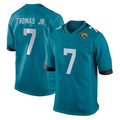 Cooneas J.Jaguars #7 Brian Thomas Jr. Player Teal Home Game Stitched Jerseys