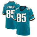 Cooneas J.Jaguars #85 Brenton Strange Player Teal Prowler Throwback Limited Home Game Stitched Jerseys