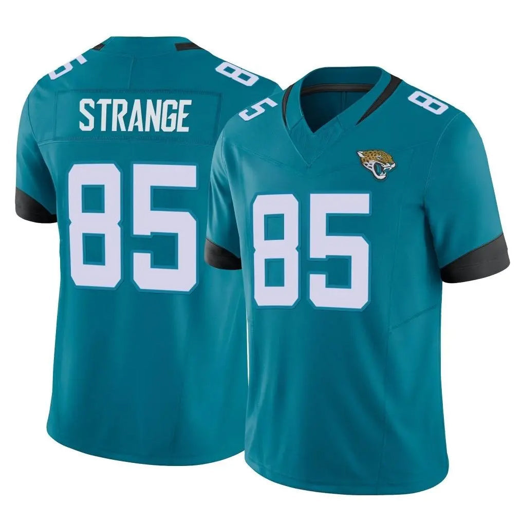 Cooneas J.Jaguars #85 Brenton Strange Player Teal Vapor F.U.S.E. Limited Home Game Stitched Jerseys