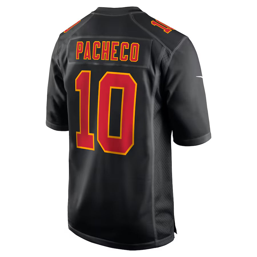 Cooneas KC.Chiefs #10 Isiah Pacheco Player Black Fashion Game Stitched Jerseys