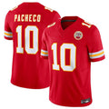 Cooneas KC.Chiefs #10 Isiah Pacheco Red Vapor F.U.S.E. Limited Jersey American Stitched Jersey