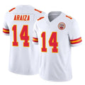 Cooneas KC.Chiefs #14 Matt Araiza Player White Limited Vapor F.U.S.E. Home Game Stitched Jerseys