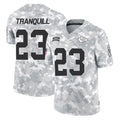 Cooneas KC.Chiefs #23 Drue Tranquill Player Arctic Camo Salute To Service Limited Game Stitched Jerseys