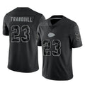 Cooneas KC.Chiefs #23 Drue Tranquill Player Black Limited Reflective Game Stitched Jerseys