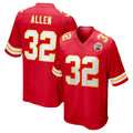 Cooneas KC.Chiefs #32 Marcus Allen Player Red Home Game Stitched Jerseys