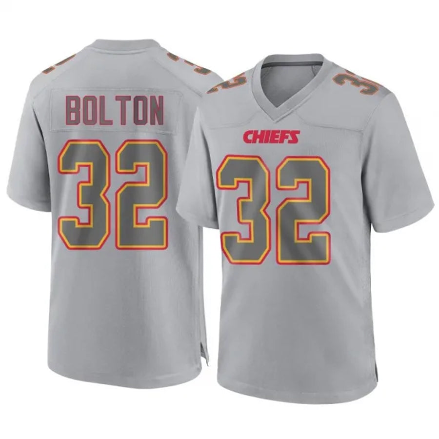 Cooneas KC.Chiefs #32 Nick Bolton Player Gray Limited Game Stitched Jerseys