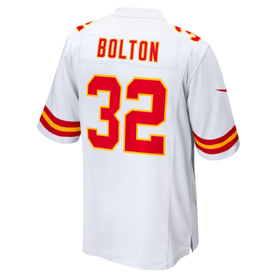 Cooneas KC.Chiefs #32 Nick Bolton Player White Home Game Stitched Jerseys