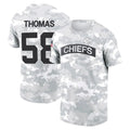 Cooneas KC.Chiefs #58 Derrick Thomas Player Salute to Service Hoodies & T-Shirts Stitched Jerseys