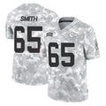 Cooneas KC.Chiefs #65 Trey Smith Player Arctic Camo Salute To Service Limited Game Stitched Jerseys
