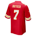 Cooneas KC.Chiefs #7 Harrison Butker Player Red Home Game Stitched Jerseys