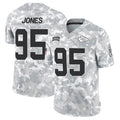 Cooneas KC.Chiefs #95 Chris Jones Player Arctic Camo Salute to Service Limited Stitched Jerseys