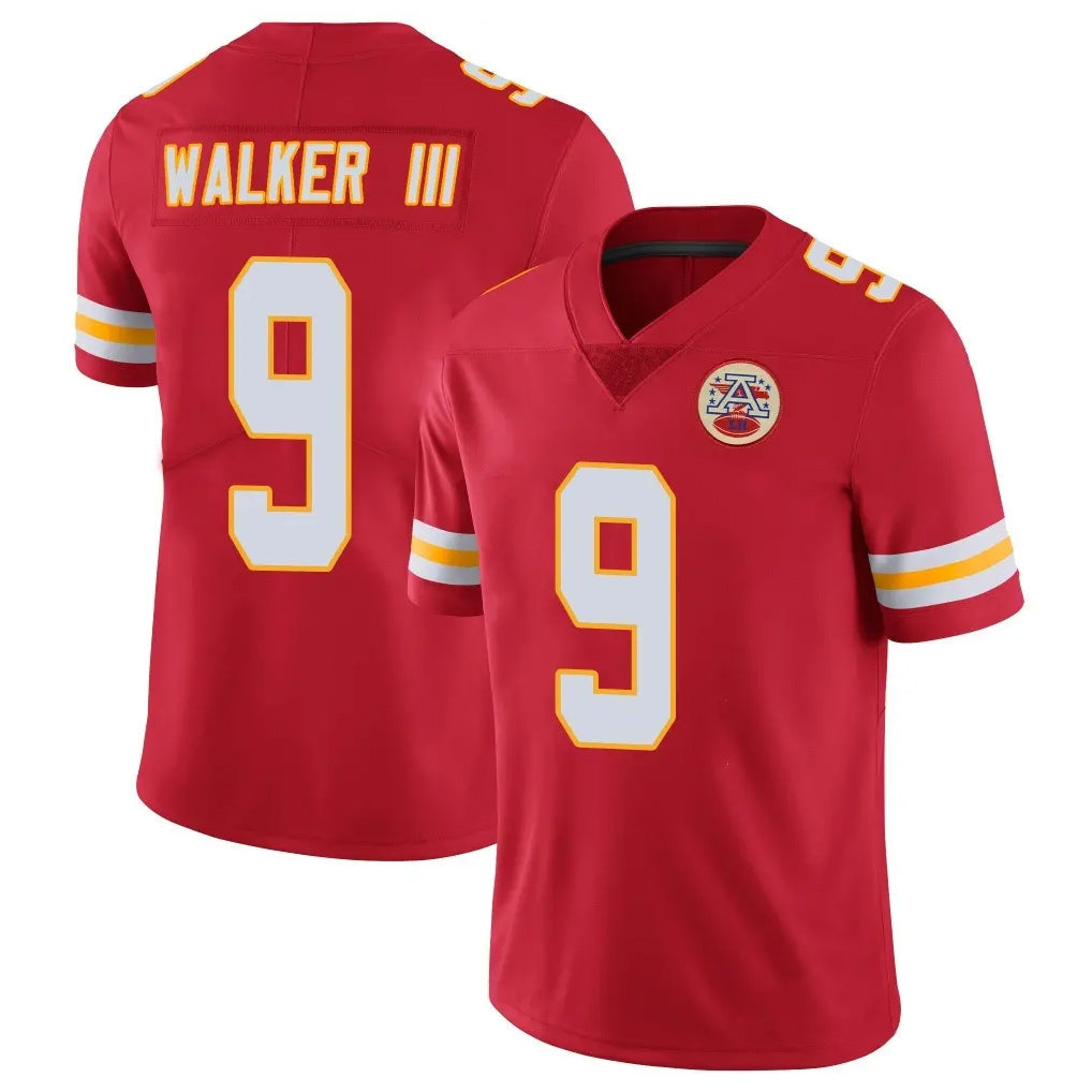 Cooneas KC.Chiefs #9 Kenneth Walker III Player Red Limited Vapor Untouchable Home Game Stitched Jerseys