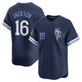 Cooneas KC.Royals #16 Bo Jackson Player Navy City Connect Limited Home Stitched Jerseys