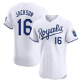 Cooneas KC.Royals #16 Bo Jackson Player White Alt Limited Elite Home Stitched Jerseys