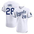 Cooneas KC.Royals #28 Kyle Isbel Player White Alt Limited Elite Home Stitched Jerseys