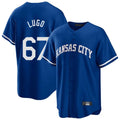 Cooneas KC.Royals #67 Seth Lugo Player Royal Game Home Stitched Jerseys