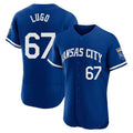 Cooneas KC.Royals #67 Seth Lugo Player Royal Limited Elite Home Stitched Jerseys