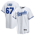 Cooneas KC.Royals #67 Seth Lugo Player White Home Game Stitched Jerseys
