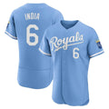 Cooneas KC.Royals #6 Jonathan India Player Light Blue Alt Limited Elite Home Stitched Jerseys