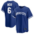 Cooneas KC.Royals #6 Jonathan India Player Royal Game Home Stitched Jerseys