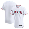 Cooneas LA.Angels White Limited Elite Home Blank Player Stitched Jerseys