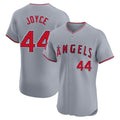 Cooneas LA.Angels #44 Ben Joyce Player Gray Home Limited Elite Stitched Jerseys