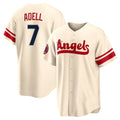 Cooneas LA.Angels #7 Jo Adell Player Cream City Connect Home Stitched Jerseys