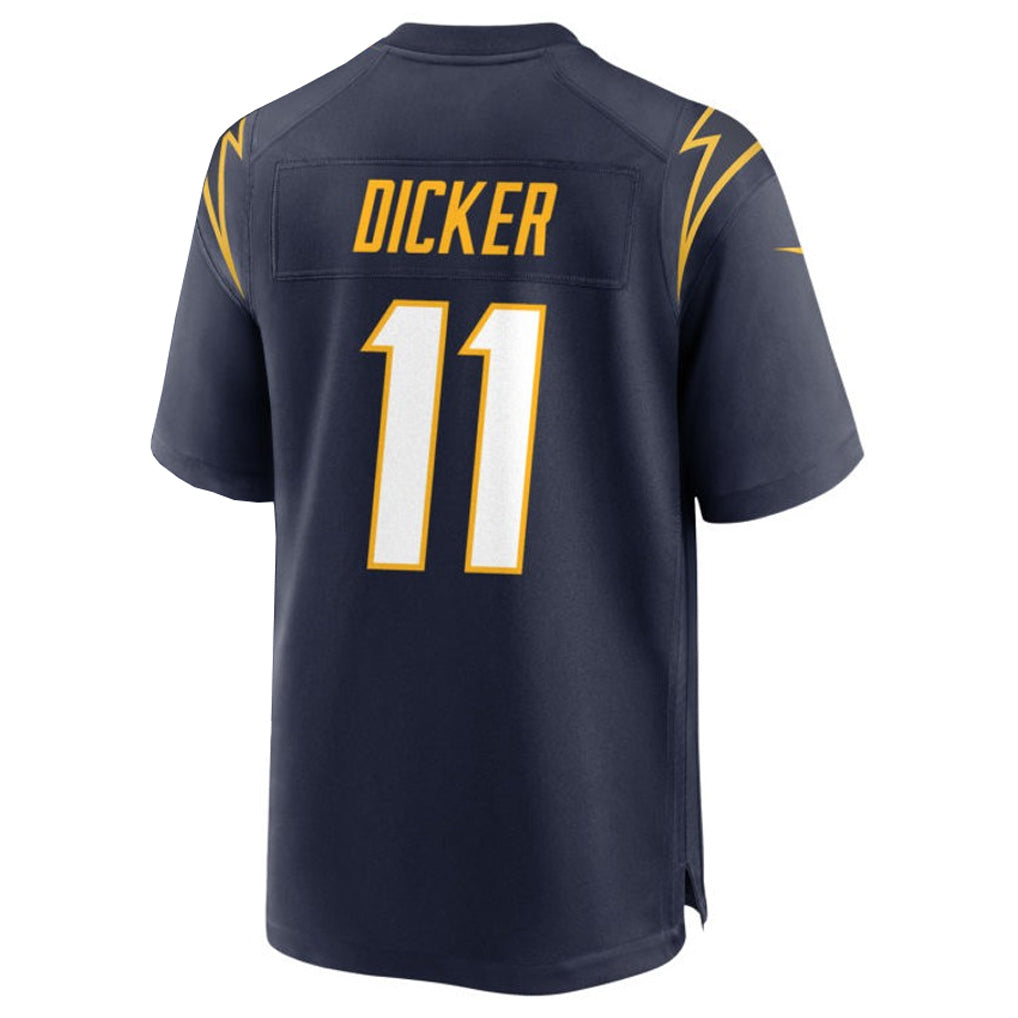 Cooneas LA.Chargers #11 Cameron Dicker Player Navy Home Game Stitched Jerseys