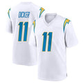 Cooneas LA.Chargers #11 Cameron Dicker Player White Home Game Stitched Jerseys