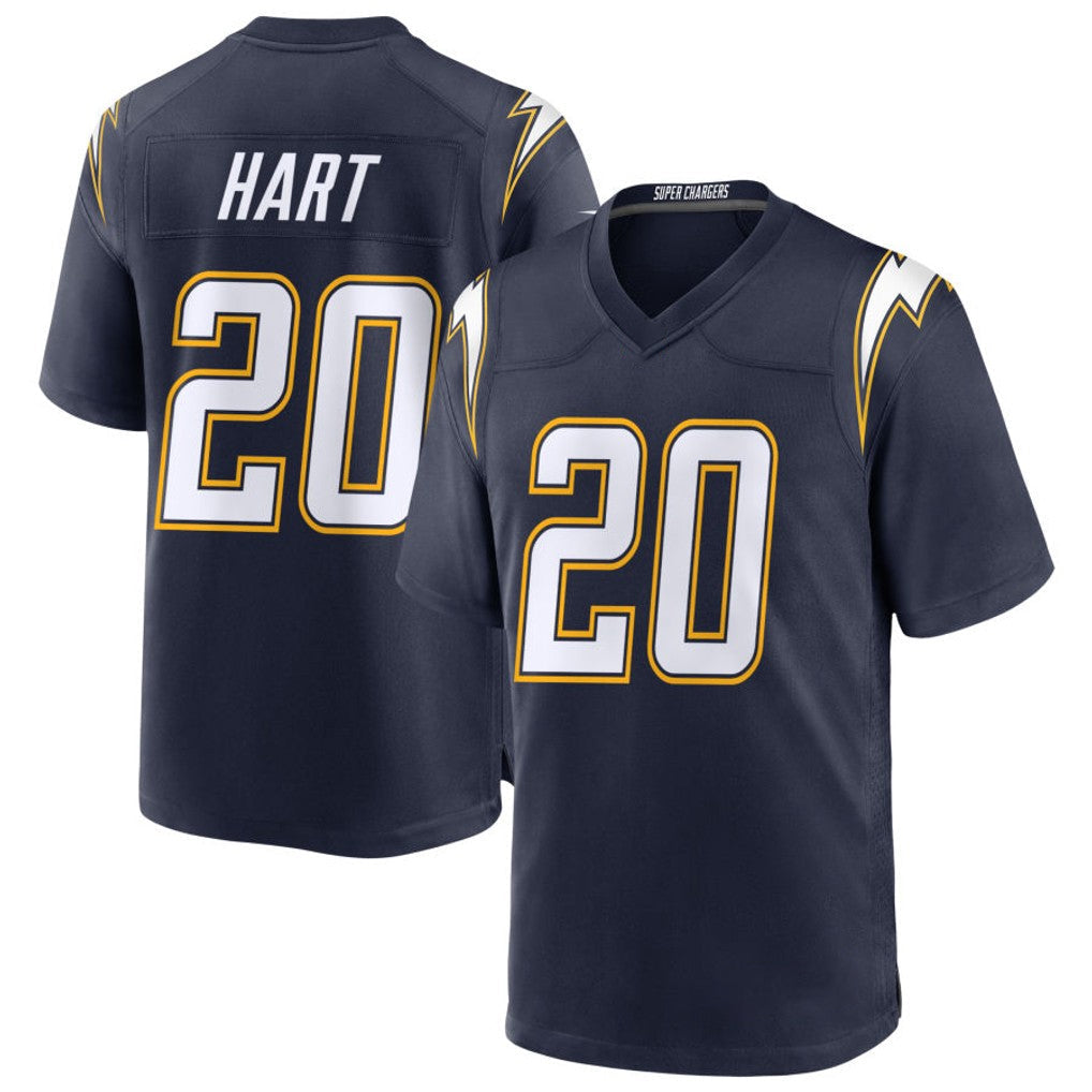 Cooneas LA.Chargers #20 Cam Hart Player Navy Alternate Home Game Stitched Jerseys
