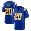 Cooneas LA.Chargers #20 Cam Hart Player Royal Home Game Stitched Jerseys