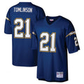 Cooneas LA.Chargers #21 LaDainian Tomlinson Mitchell & Ness Navy Retired Player Legacy Replica Jersey Stitched Jersey
