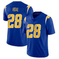 Cooneas LA.Chargers #28 Kimani Vidal Player Royal Limited Vapor Home Game Stitched Jerseys