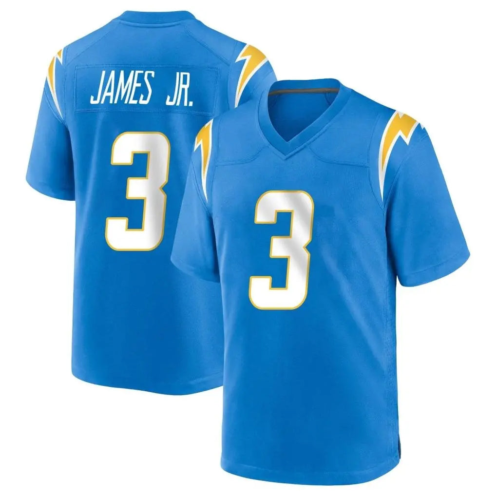 Cooneas LA.Chargers #3 Derwin James Jr. Player Blue Home Game Stitched Jerseys