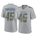 Cooneas LA.Chargers #45 Tuli Tuipulotu Player Gray Atmosphere Fashion Home Game Stitched Jerseys