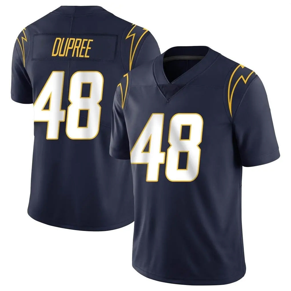 Cooneas LA.Chargers #48 Bud Dupree Player Navy Limited Vapor Untouchable Home Game Stitched Jerseys