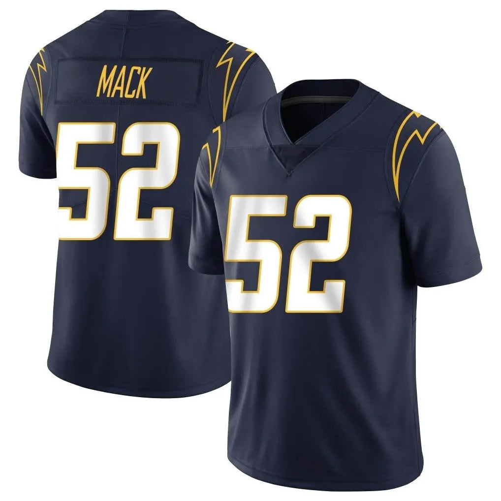 Cooneas LA.Chargers #52 Khalil Mack Player Navy Limited Vapor Untouchable Home Game Stitched Jerseys