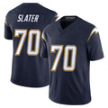 Cooneas LA.Chargers #70 Rashawn Slater Player Navy Vapor F.U.S.E. Limited Home Game Stitched Jerseys
